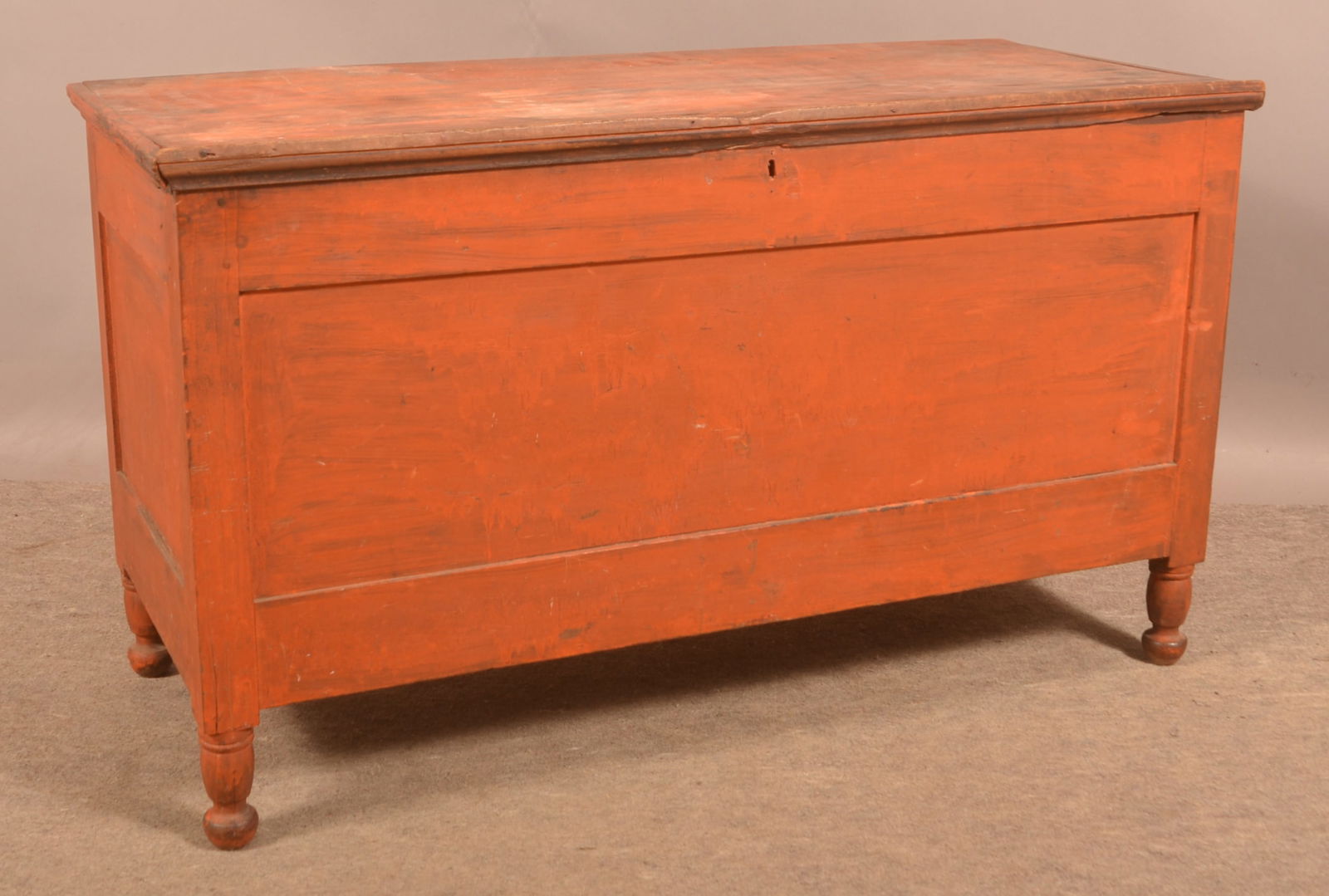 Pennsylvania Sheraton Softwood Blanket Chest. (1 of 6)