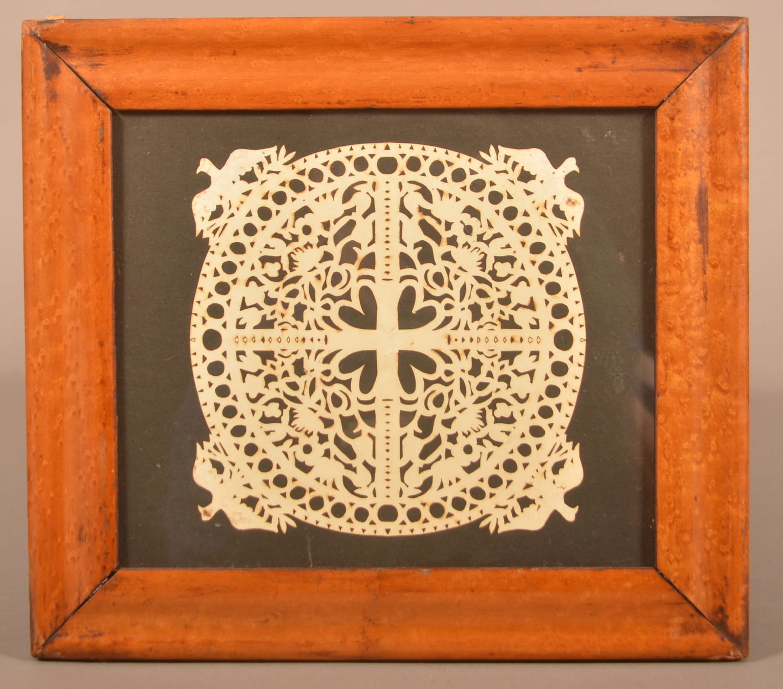 Unsigned 19th Century Scherenschnitte. (1 of 5)