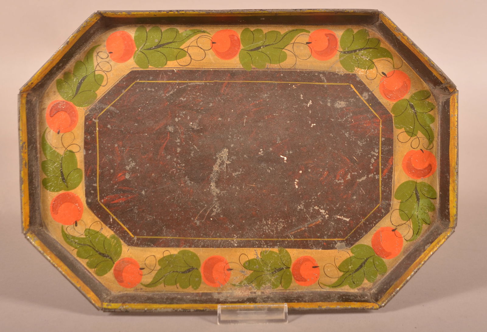 Pennsylvania 19th Century Toleware Tray. (1 of 2)