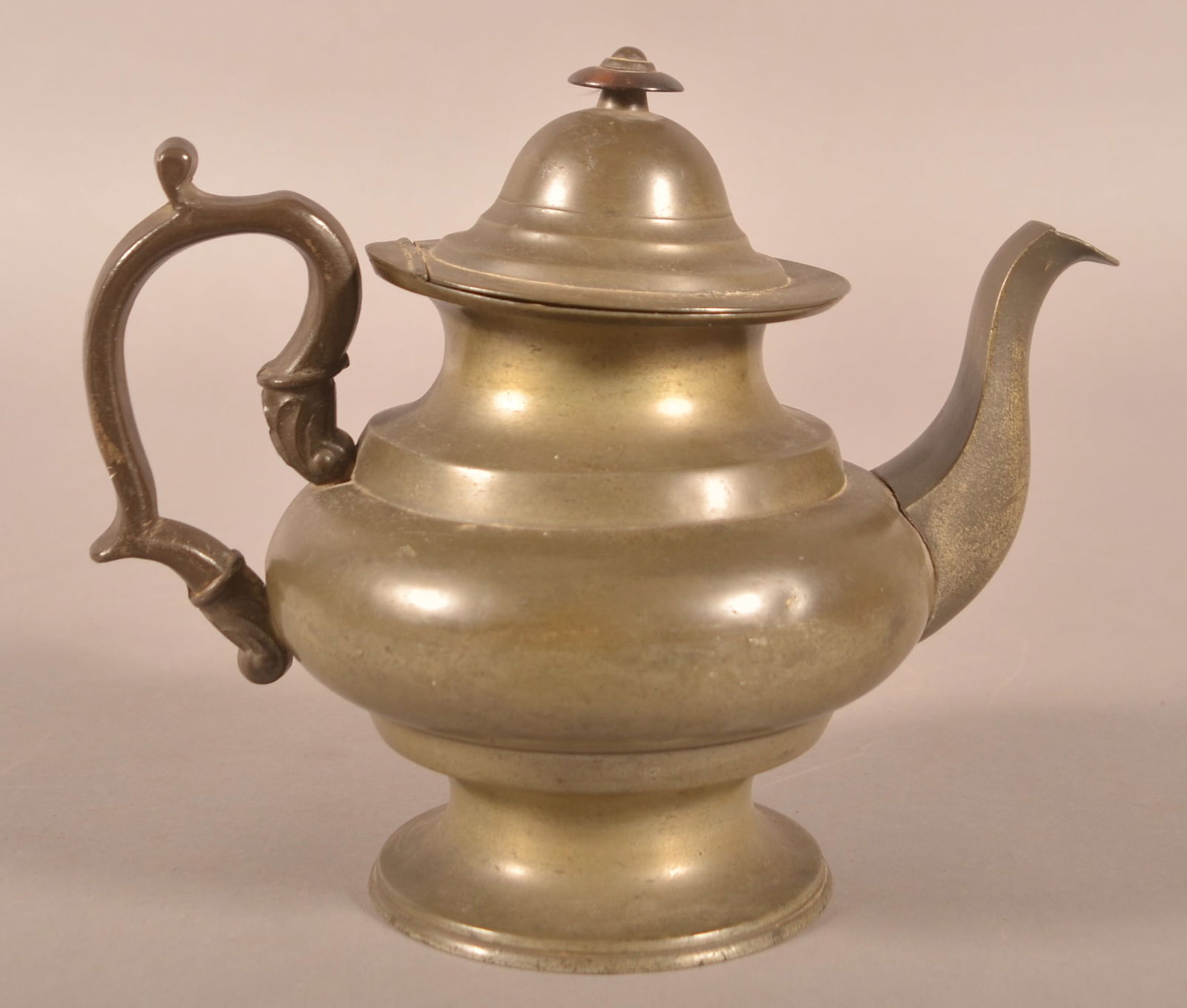 William McQuilkin, Phila., PA  Pewter Coffee Pot. (1 of 7)