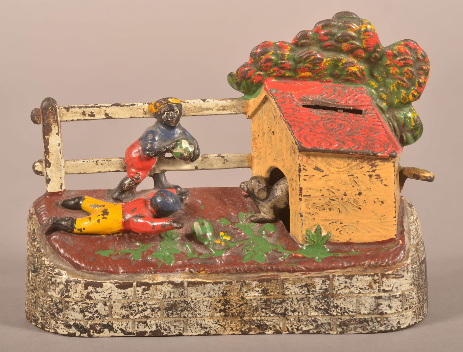 Kyser & Rex Cast Iron Bank. (1 of 3)