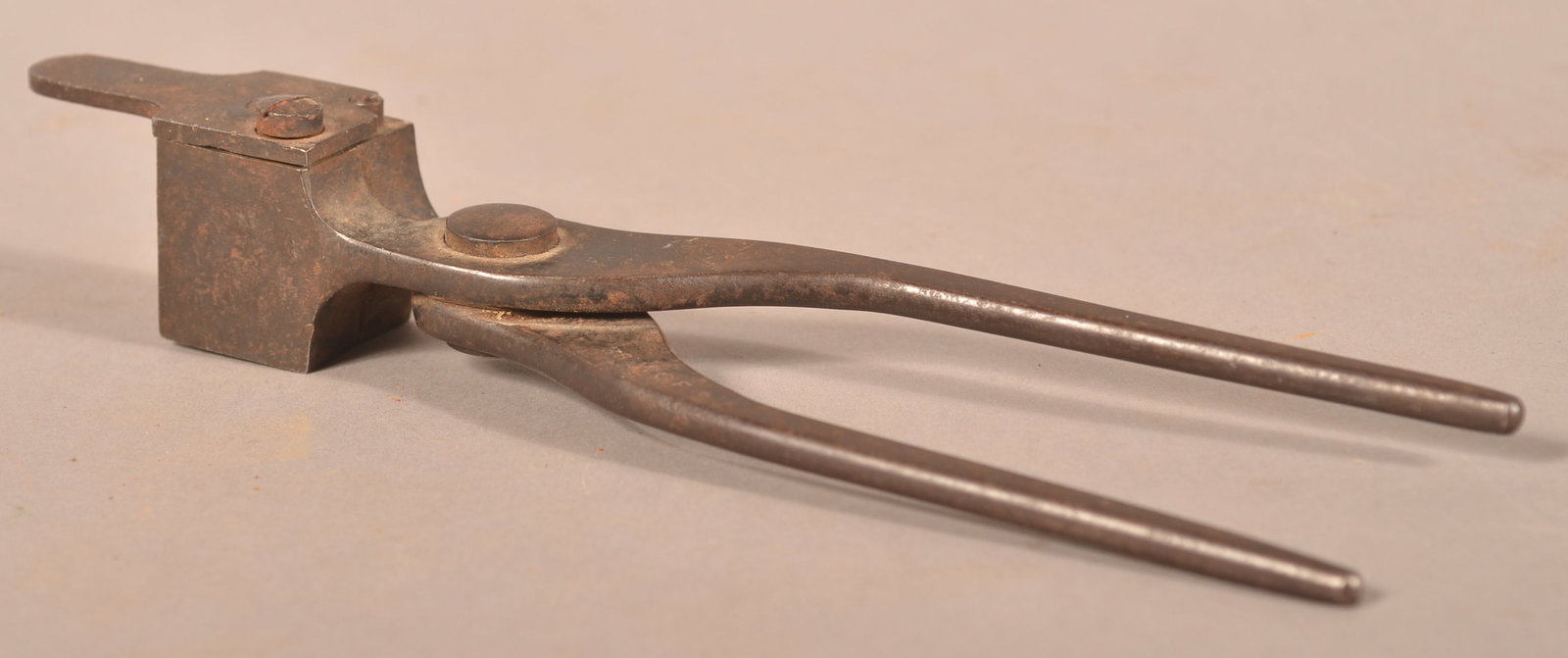 38 WCF Bullet Mold: Expected signs of age with areas of oxidation.