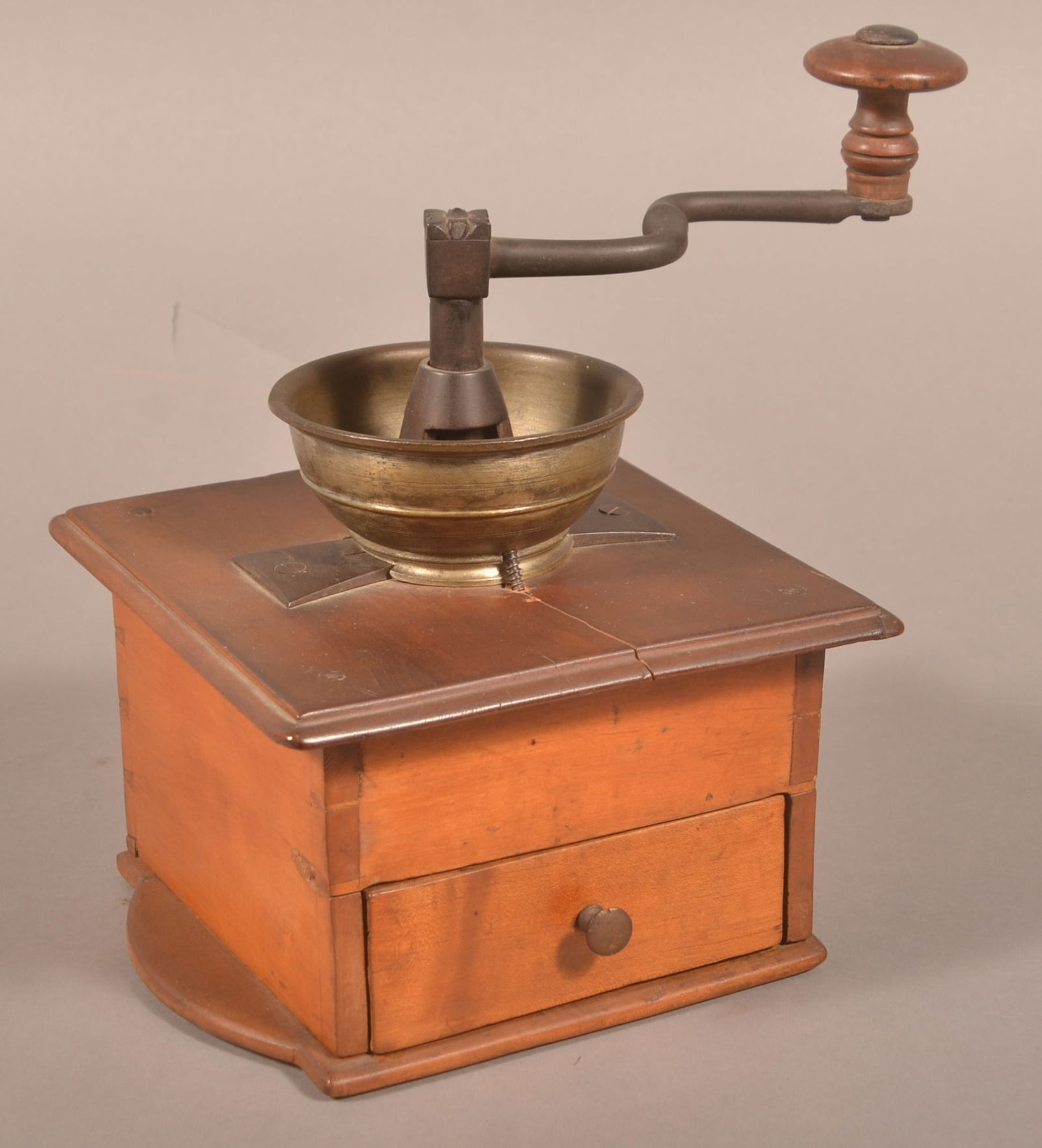 Hanover, PA Tiger Maple 1841 Coffee Grinder. (1 of 5)