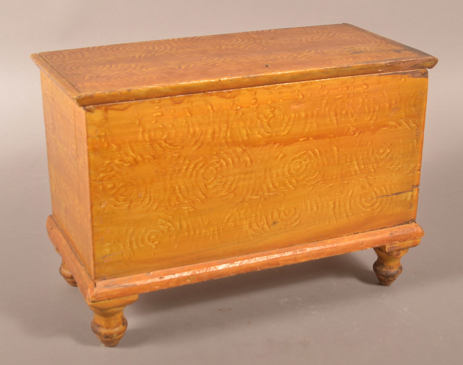 York County, PA 19th C. Miniature Blanket Chest. (1 of 5)