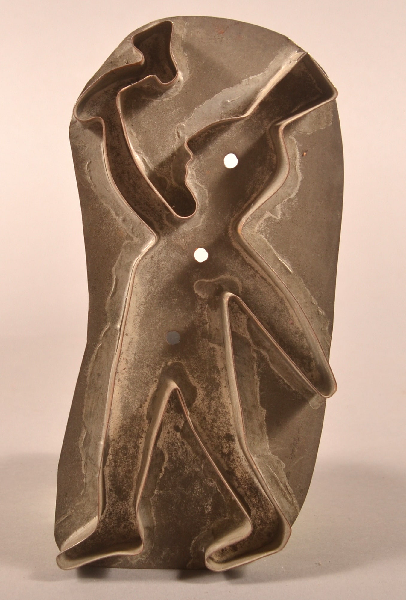 19th Century Tin Native American Cookie Cutter. (1 of 2)