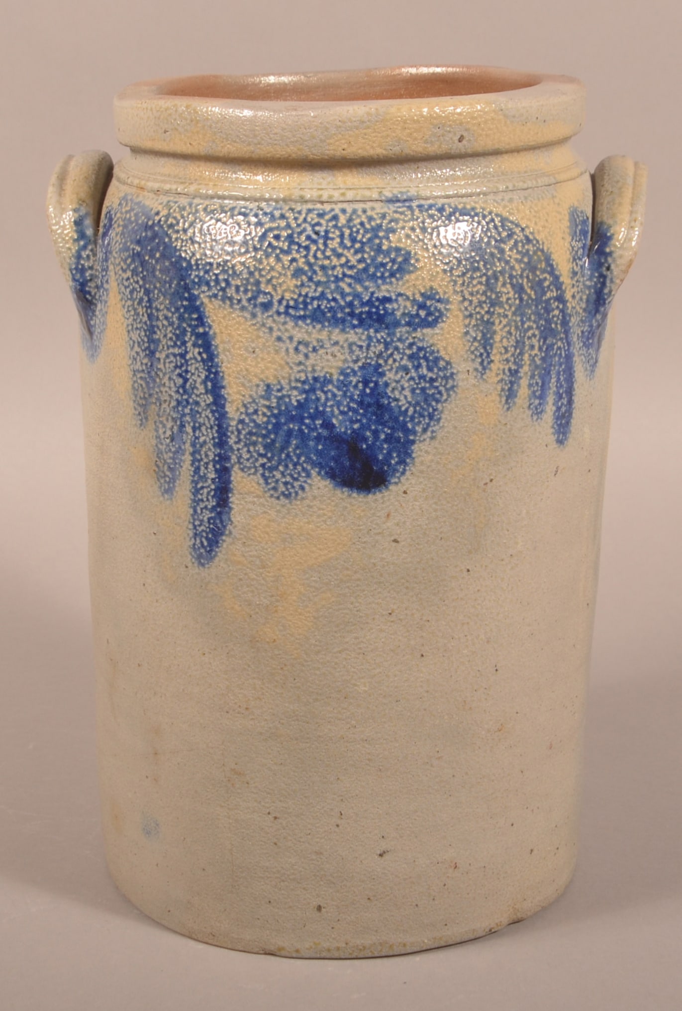 PA or MD 3-Gal. Straight-Sided Stoneware Jar. (1 of 4)