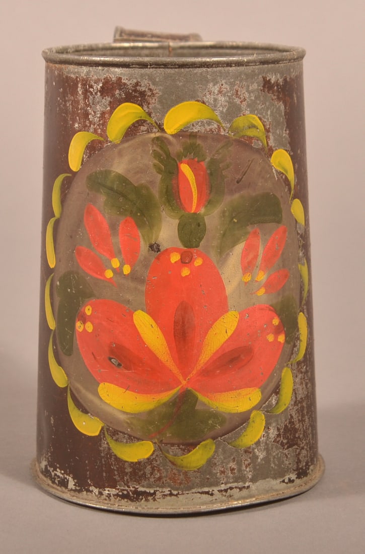 Pennsylvania 19th Century Toleware Mug. (1 of 3)