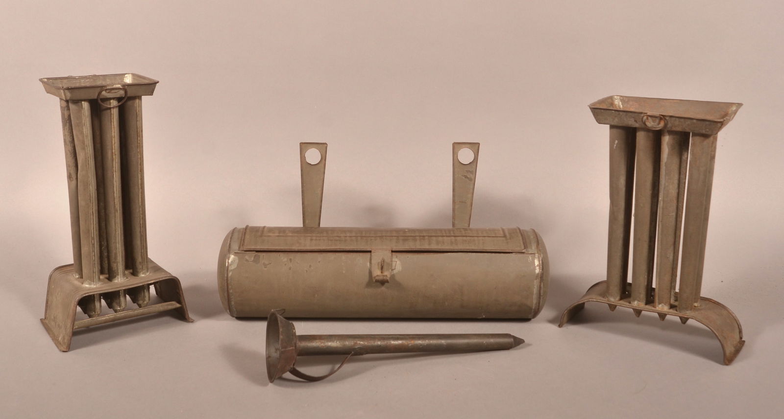 Pennsylvania 19th Century Lighting-Related Lot. (1 of 2)