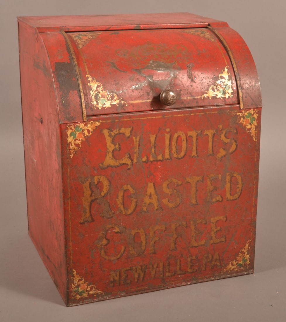 Elliott's Roasted Coffee, Newville, PA Canister. (1 of 4)