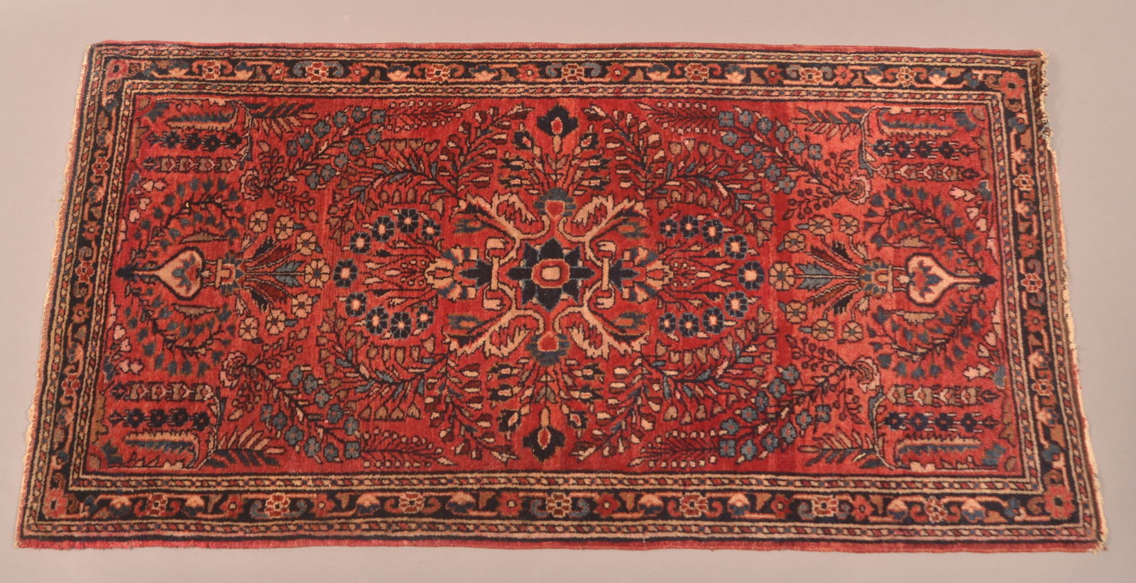 Antique Floral Pattern Oriental Area Rug. (1 of 5)