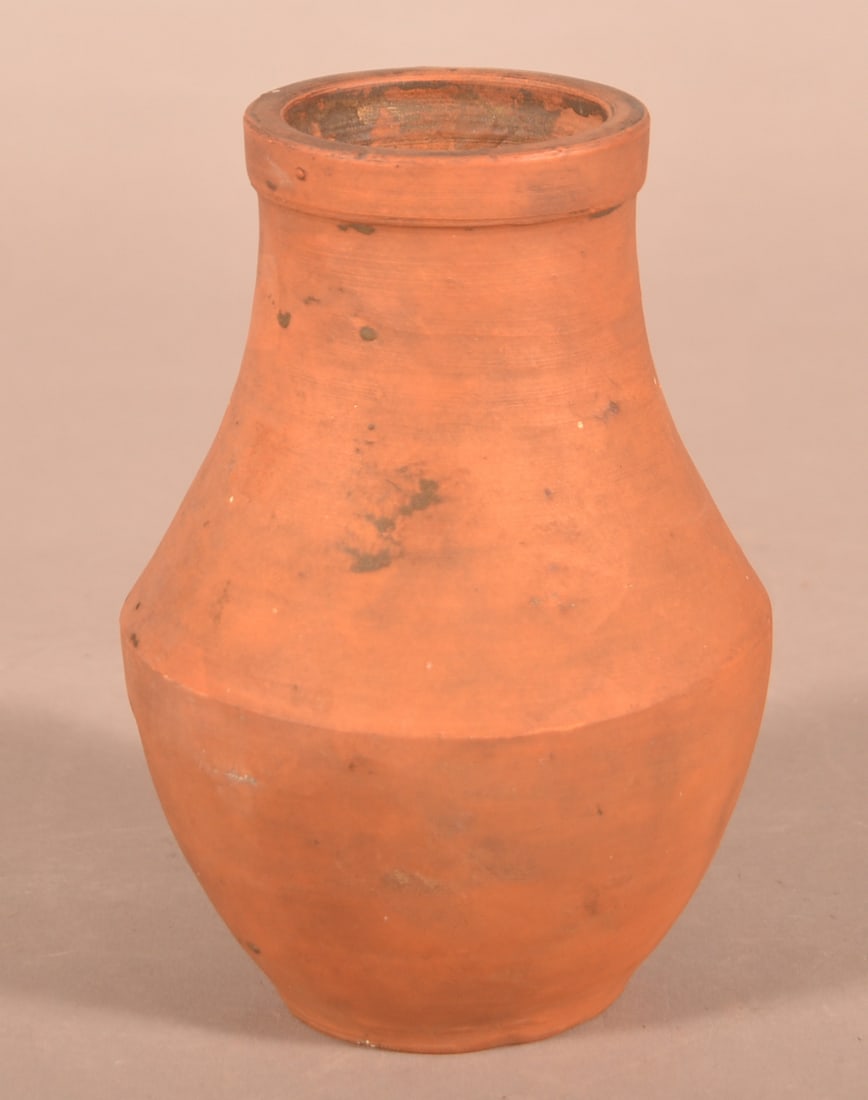 Rare Speese & Son, Gettysburg, PA Redware Vase. (1 of 4)