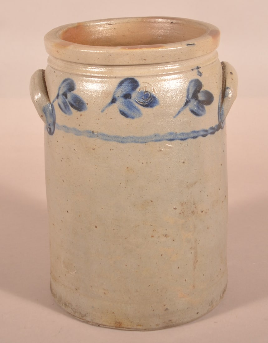 3-Gal. Mid-Atlantic Cobalt-Decorated Storage Jar. (1 of 5)