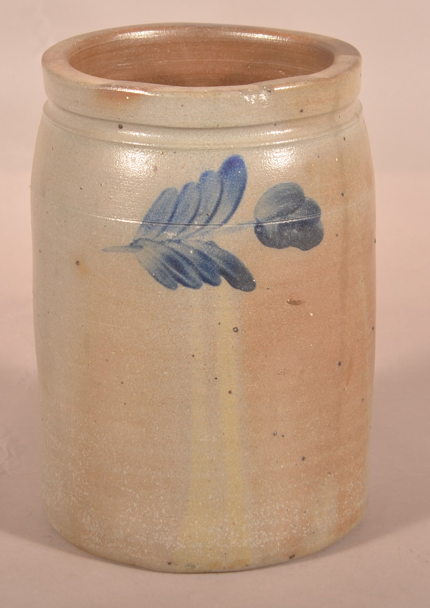 Unsigned 2-Gallon Stoneware Jar. (1 of 3)