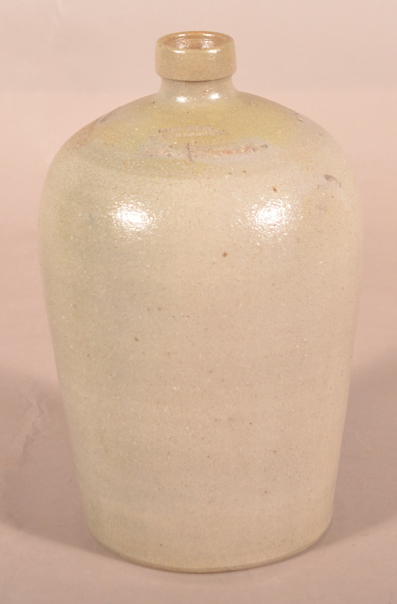 John Bell 1-Gallon Salt-Glazed Stoneware Jug. (1 of 4)