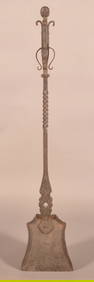 Attr: Samuel Yellin Wrought Iron Fireplace Shovel. (1 of 6)