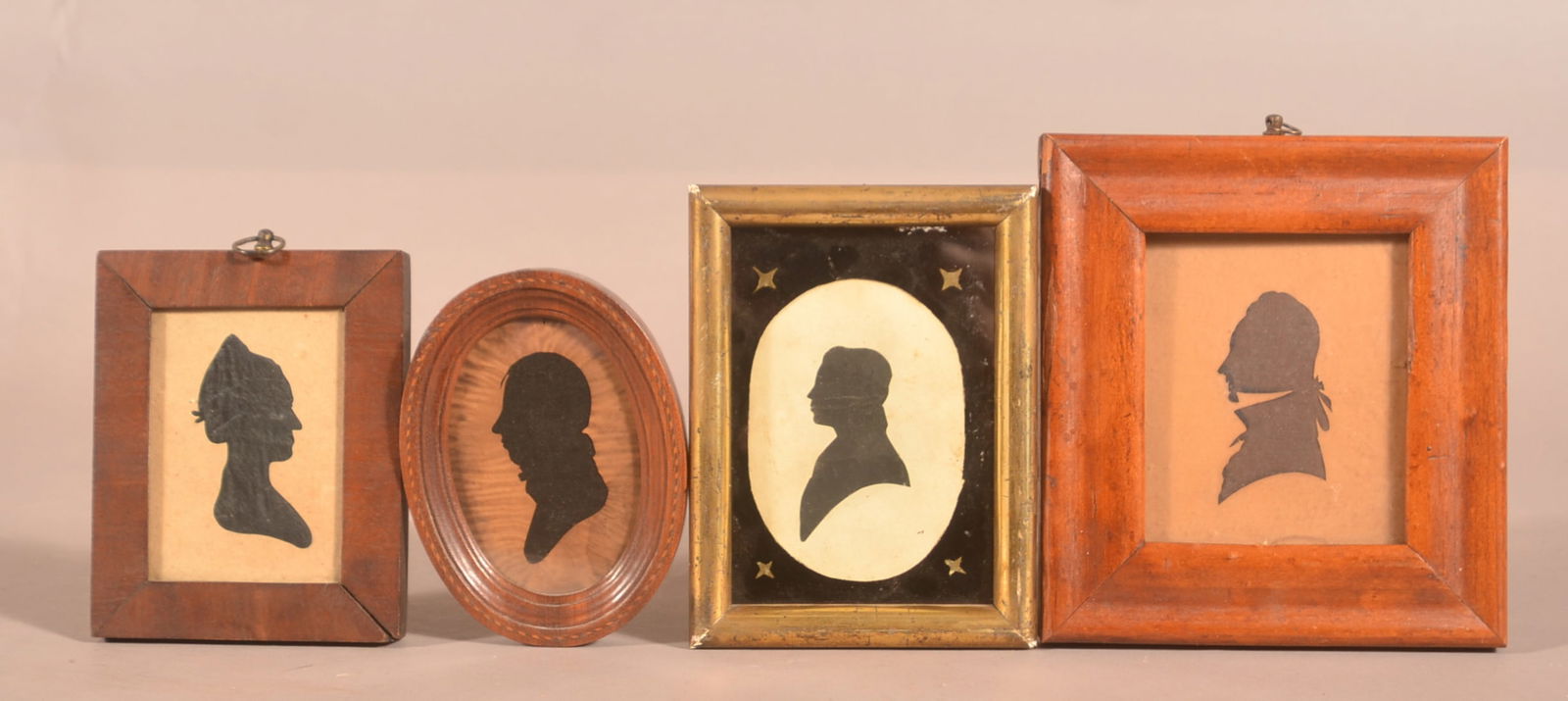 Four Various 19th Century Silhouettes. (1 of 3)