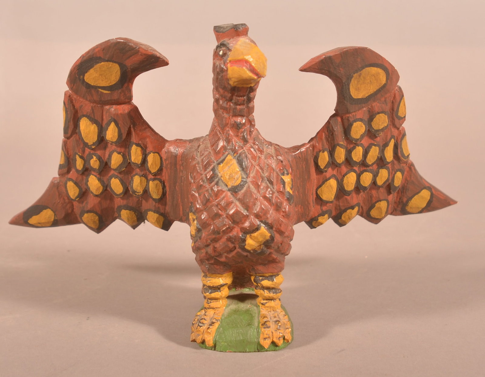 Strawser 1988 Folk Art Schimmel-Type Eagle. (1 of 3)
