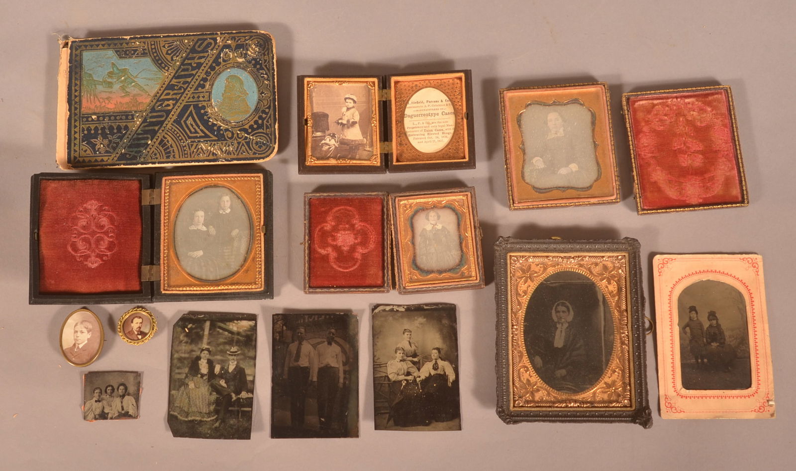 Group of Early Photography and Autograph Book. (1 of 5)