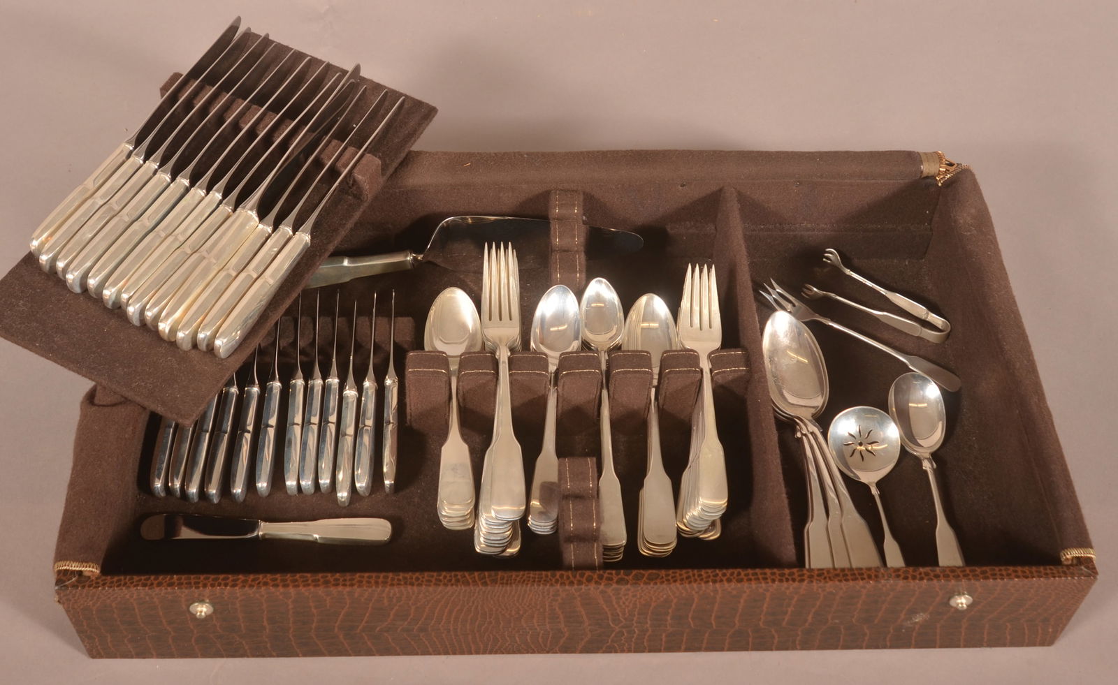 International Sterling 1810 Pattern Flatware. (1 of 3)