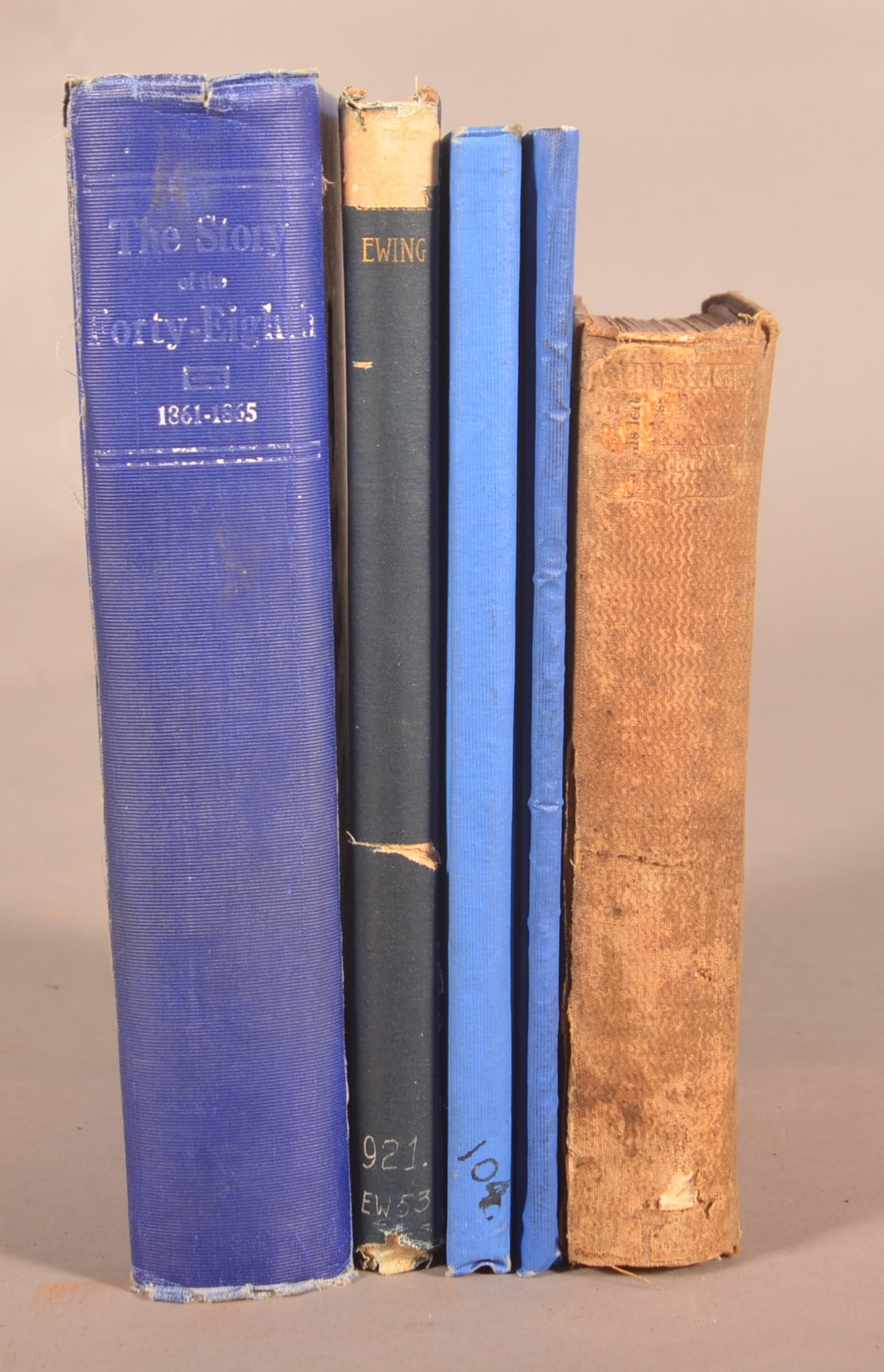 48th PA Civil War Reg. Hist. & Civil War Books.: 48th PA Civil War Regimental History & Other Civil War Books. Printed in 1908. 9th Corps Regiment that saw heavy combat. With four books, PA at Salisbury (printed 1910), PA at Cold Harbor Virginia (pr