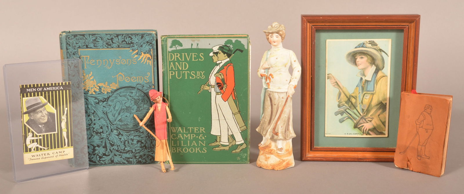 Lot of Antique/Vintage Golf-Related Items. (1 of 2)