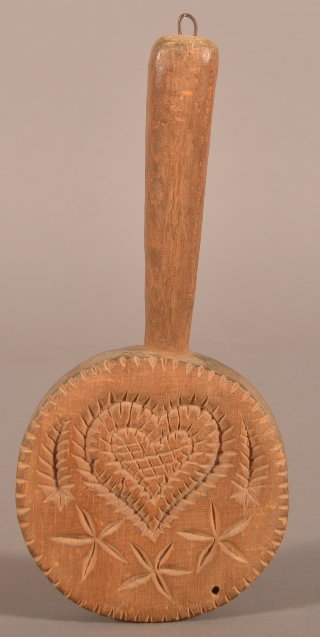 Antique Pennsylvania Lollipop Butter Print. (1 of 5)