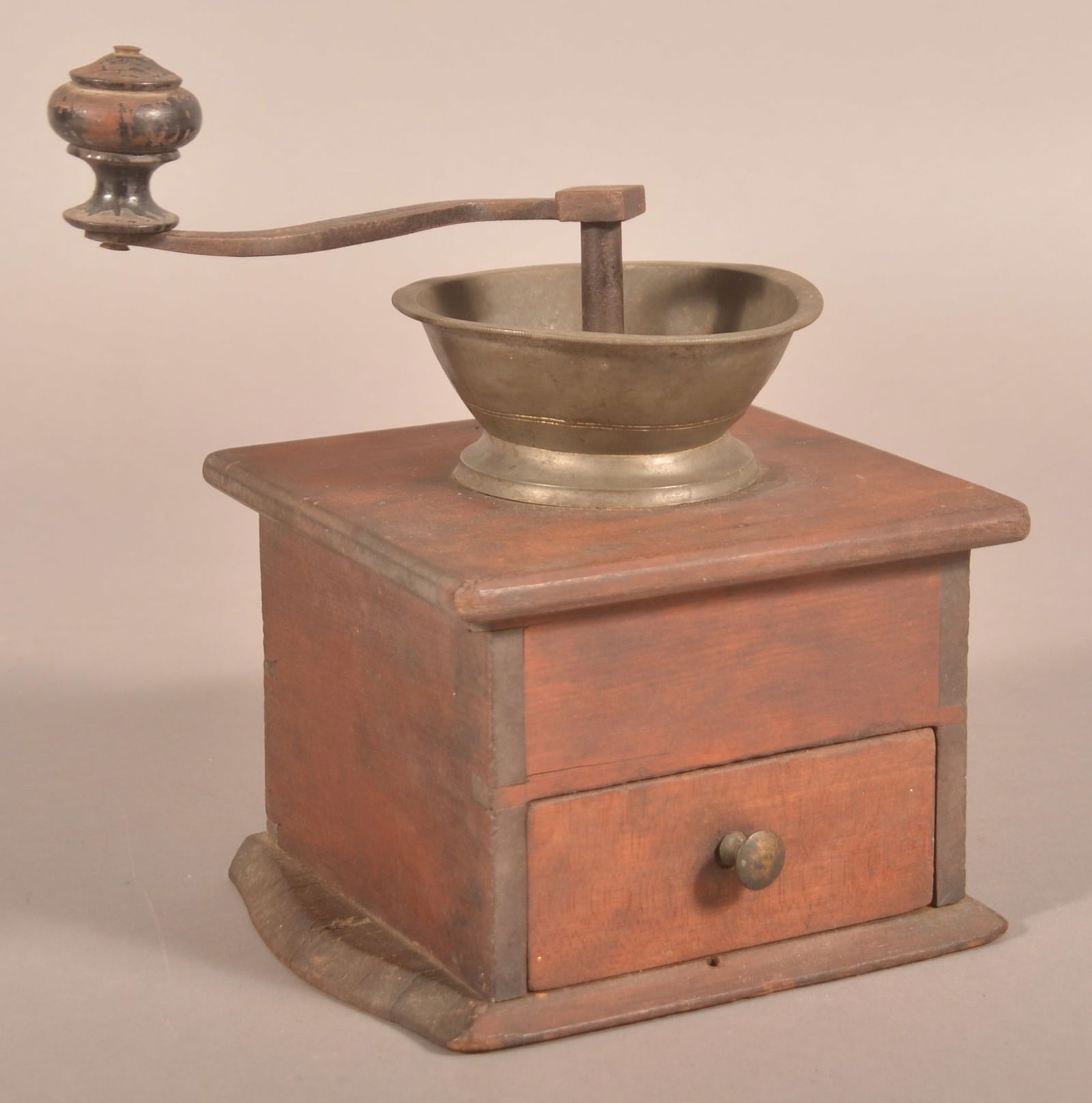 Lancaster, PA 19th Century Cherry Coffee Mill. (1 of 5)