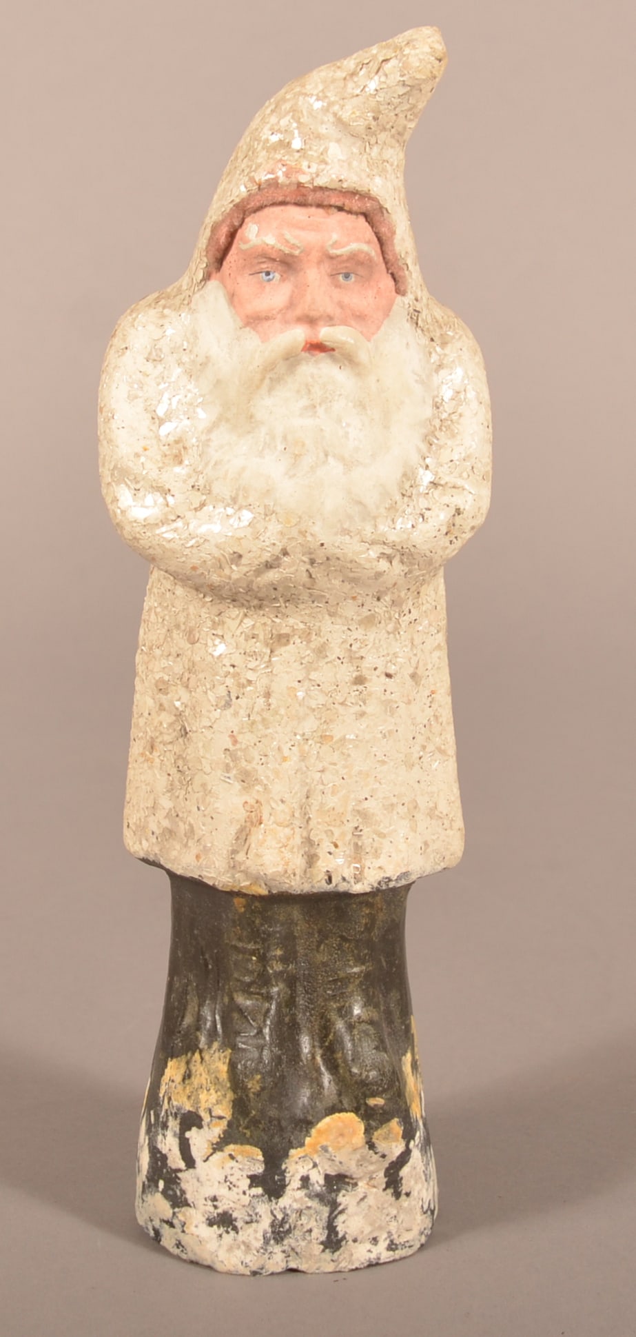 Antique Mica-Flecked White Robe Belsnickel. (1 of 5)