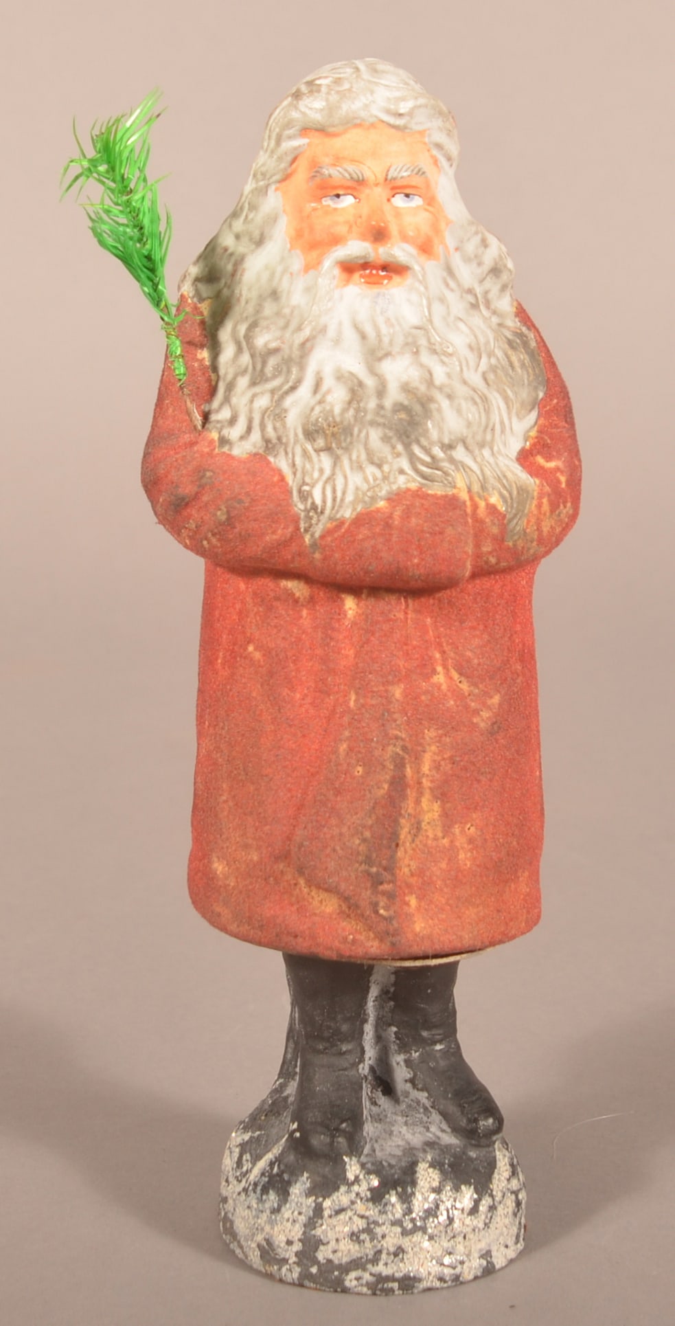 Contemporary Folk Art Belsnickel Candy Container. (1 of 5)