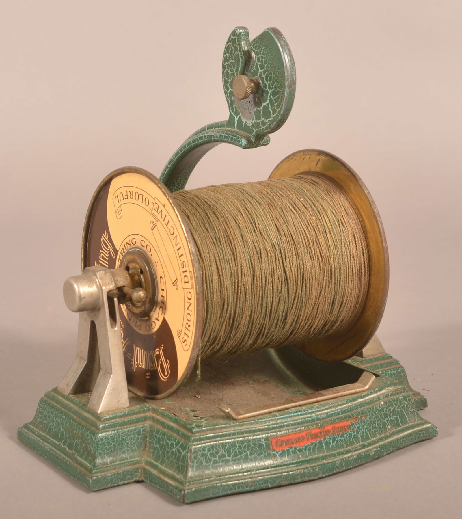 Chicago "Printed String Co" Art Deco String Cutter. (1 of 5)