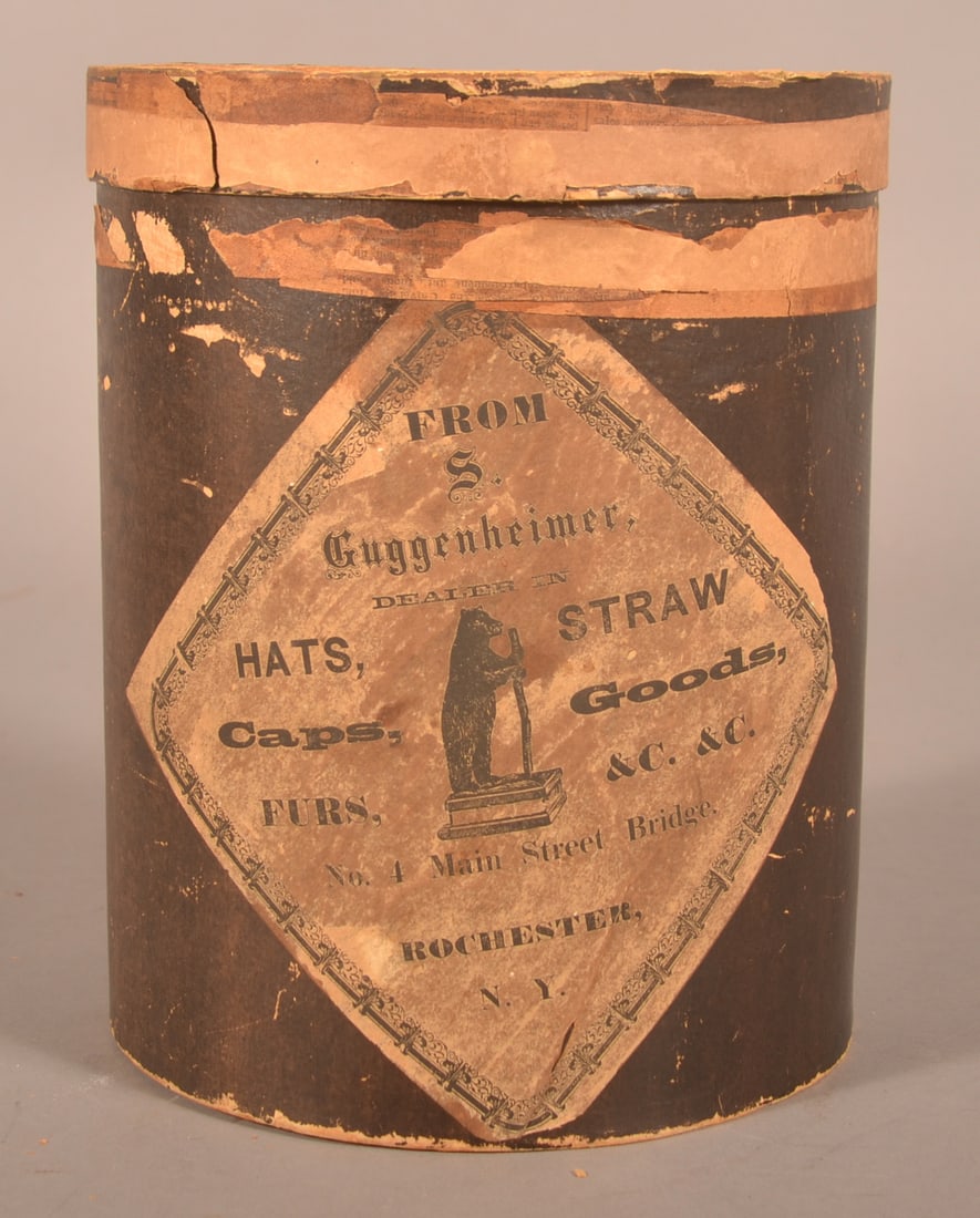 Rochester, NY Guggenheimer Hat Box. (1 of 6)