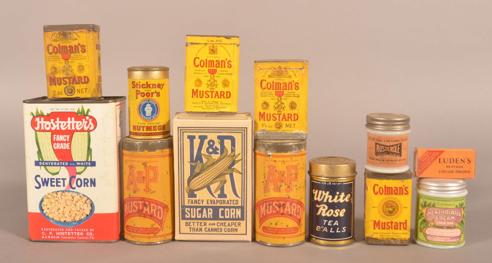 Vintage Kitchen Advertising Tins & Containers. (1 of 2)