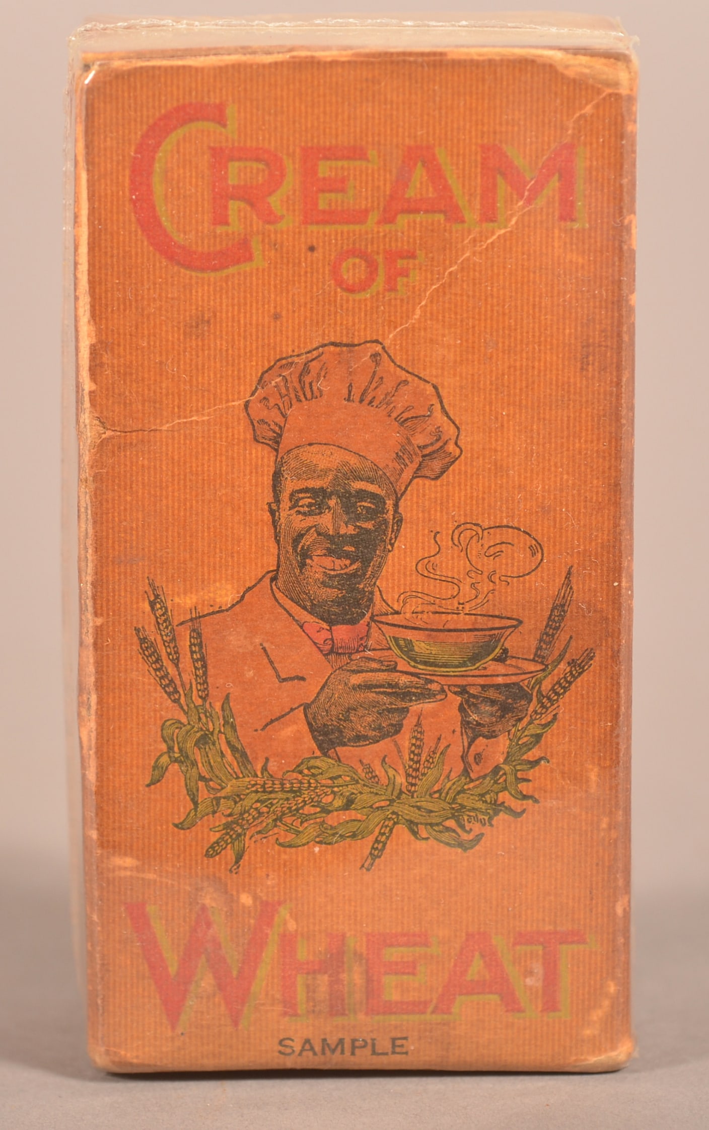 Rare Sample Cream of Wheat Cardboard Container. (1 of 3)