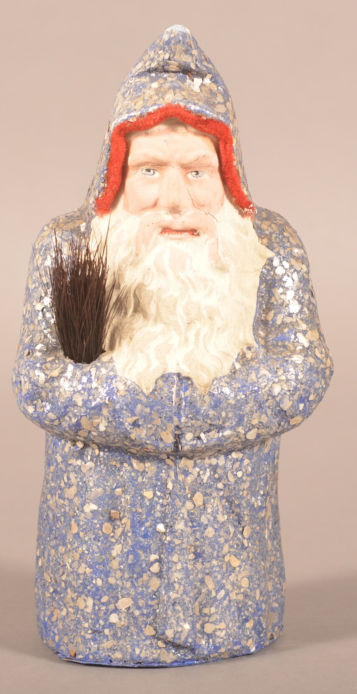 Antique German Belsnickel Candy Container Top. (1 of 4)