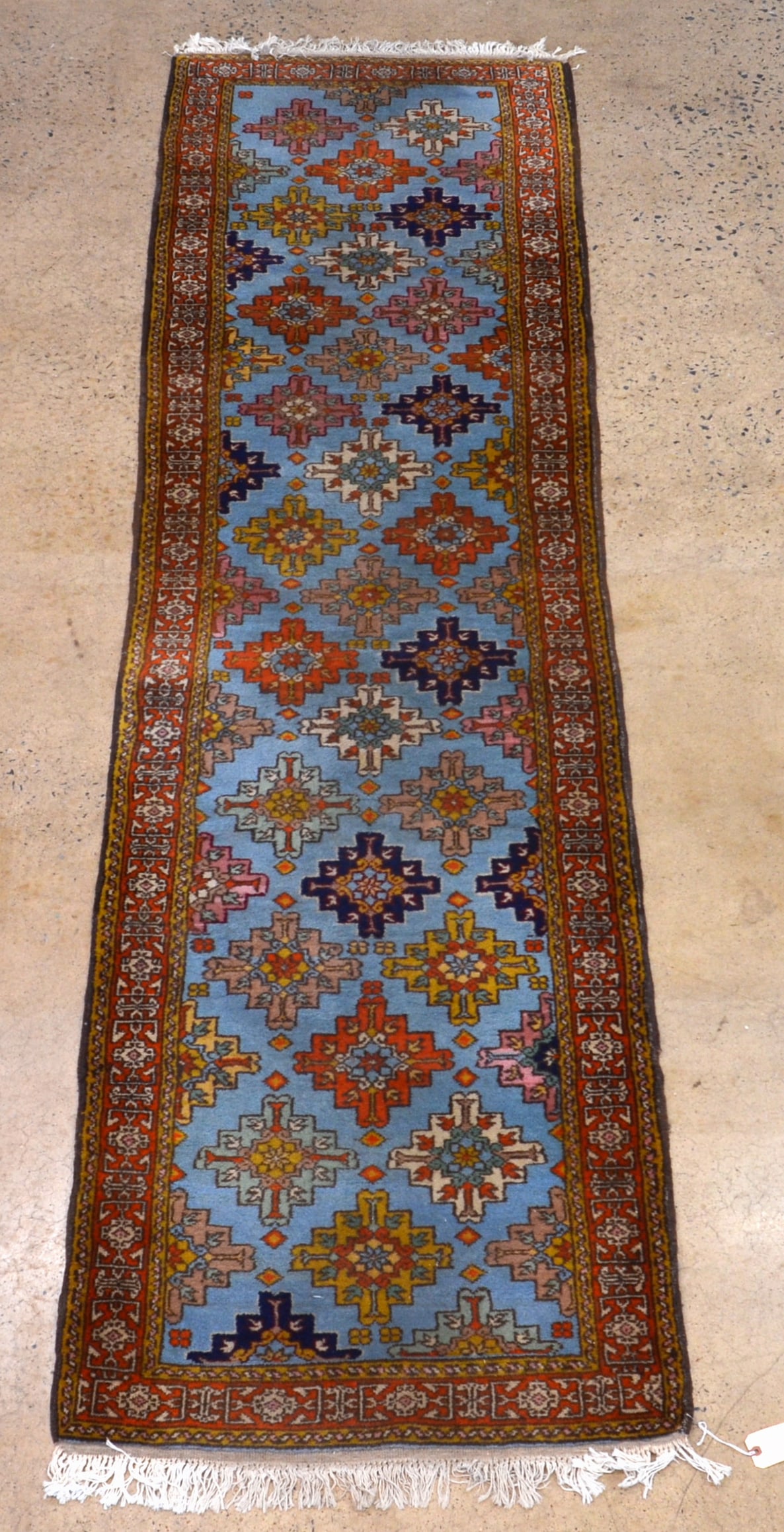 Oriental Floral & Geometric Runner. (1 of 5)