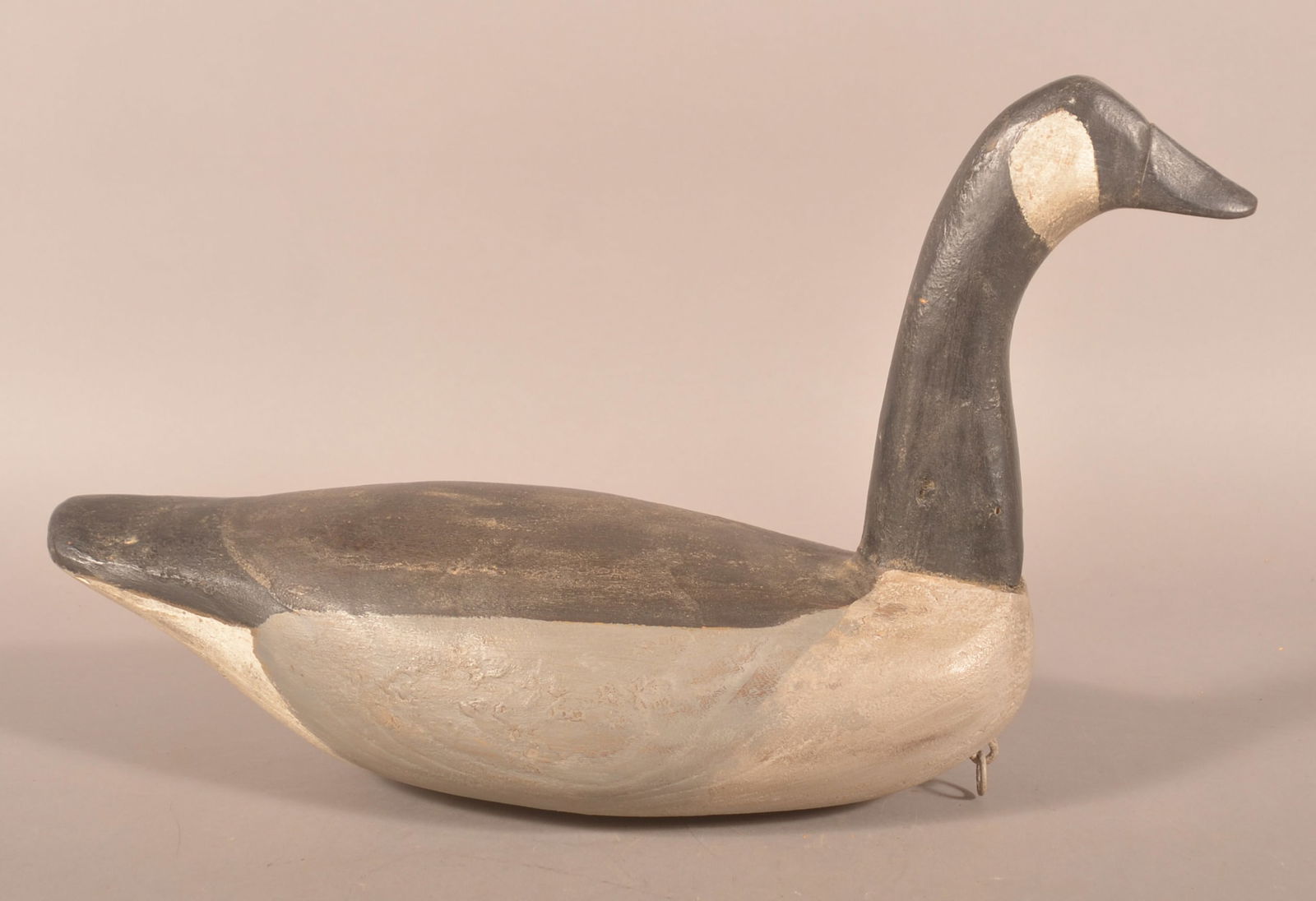 Vintage Carved and Painted Canada Goose Decoy. (1 of 3)