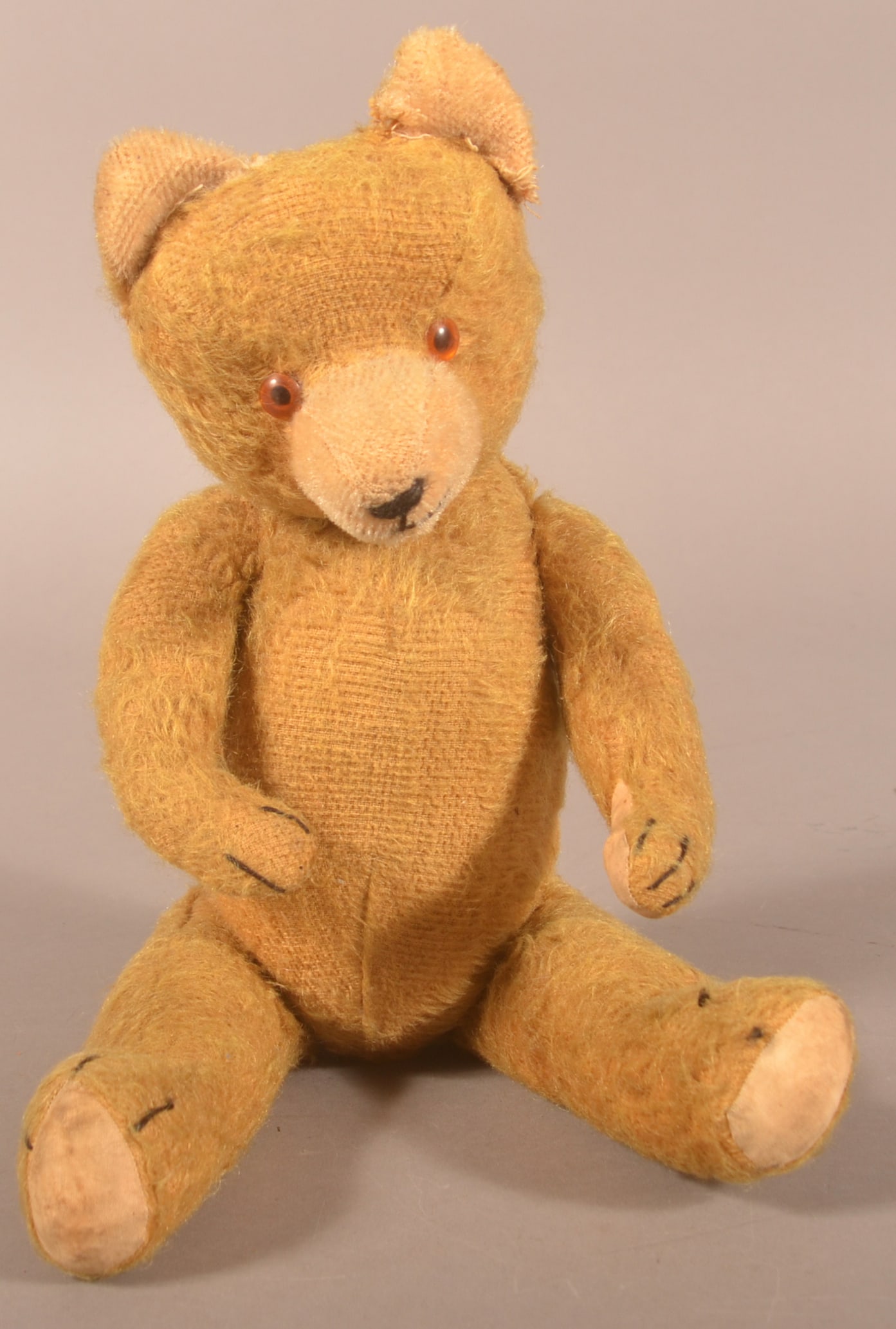 Antique/Vintage German Blonde Mohair Teddy Bear. (1 of 5)