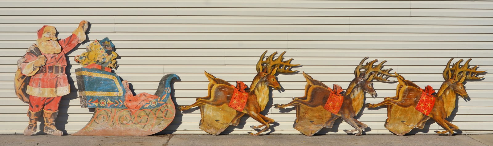 5-Piece Vintage Christmas Yard Display. (1 of 7)