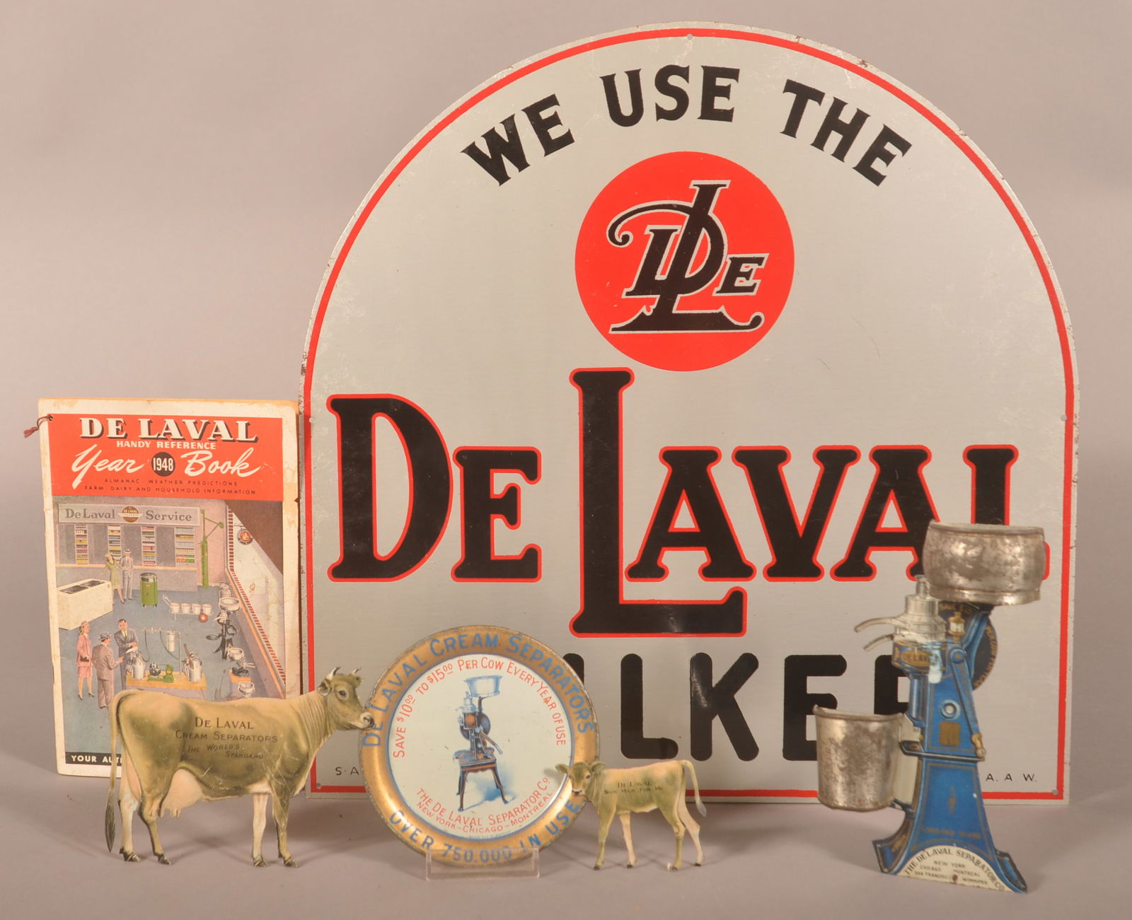 Lot of De Laval Dairy Advertising Items. (1 of 6)