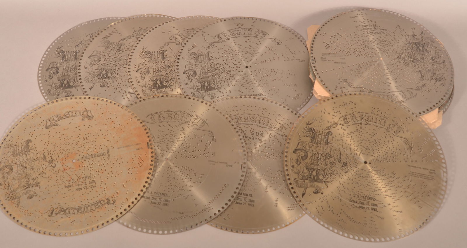 21 Period Regina 15-1/2" Discs. (1 of 1)