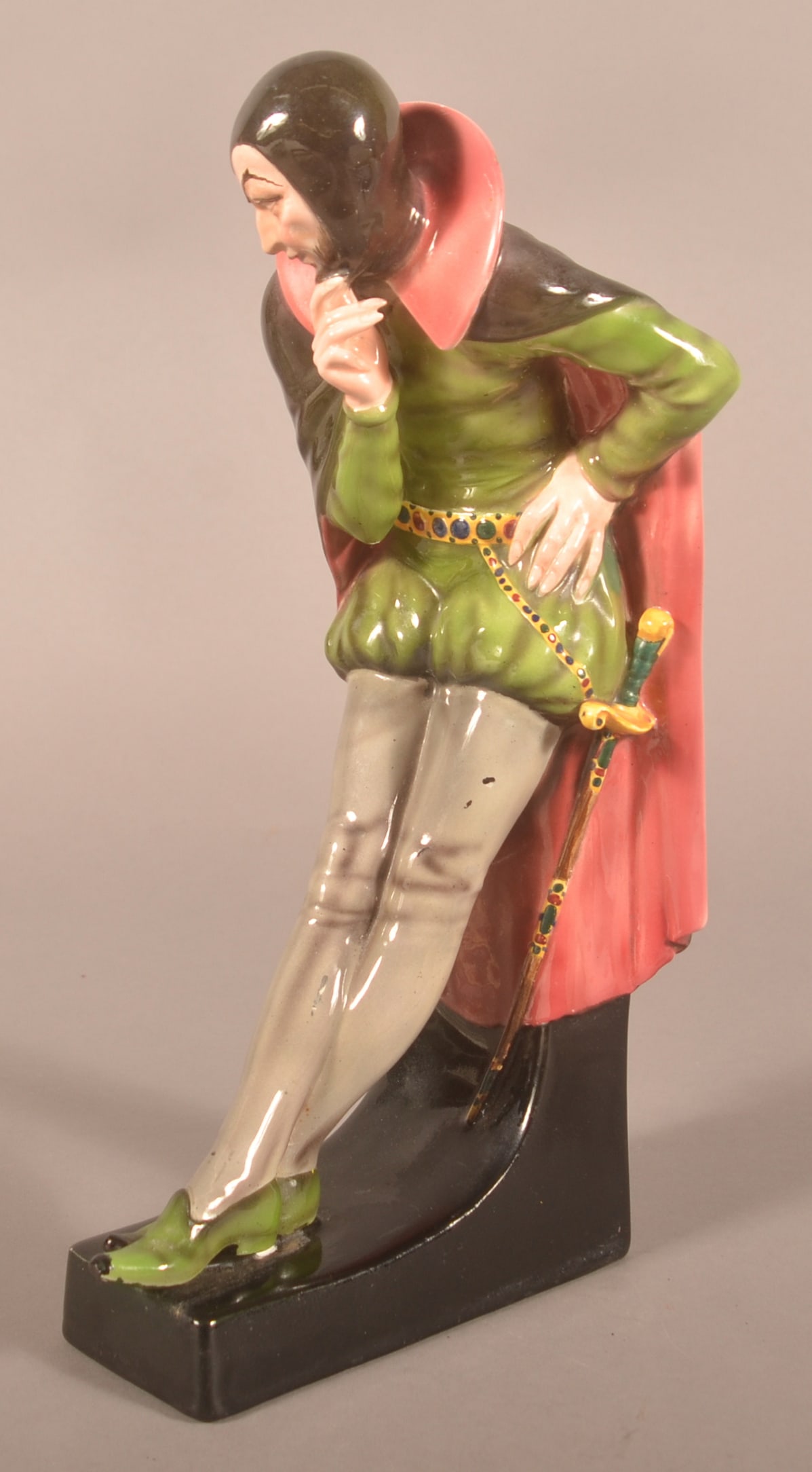 Goldscheider Vienna "Mephisto" Ceramic Figure. (1 of 6)