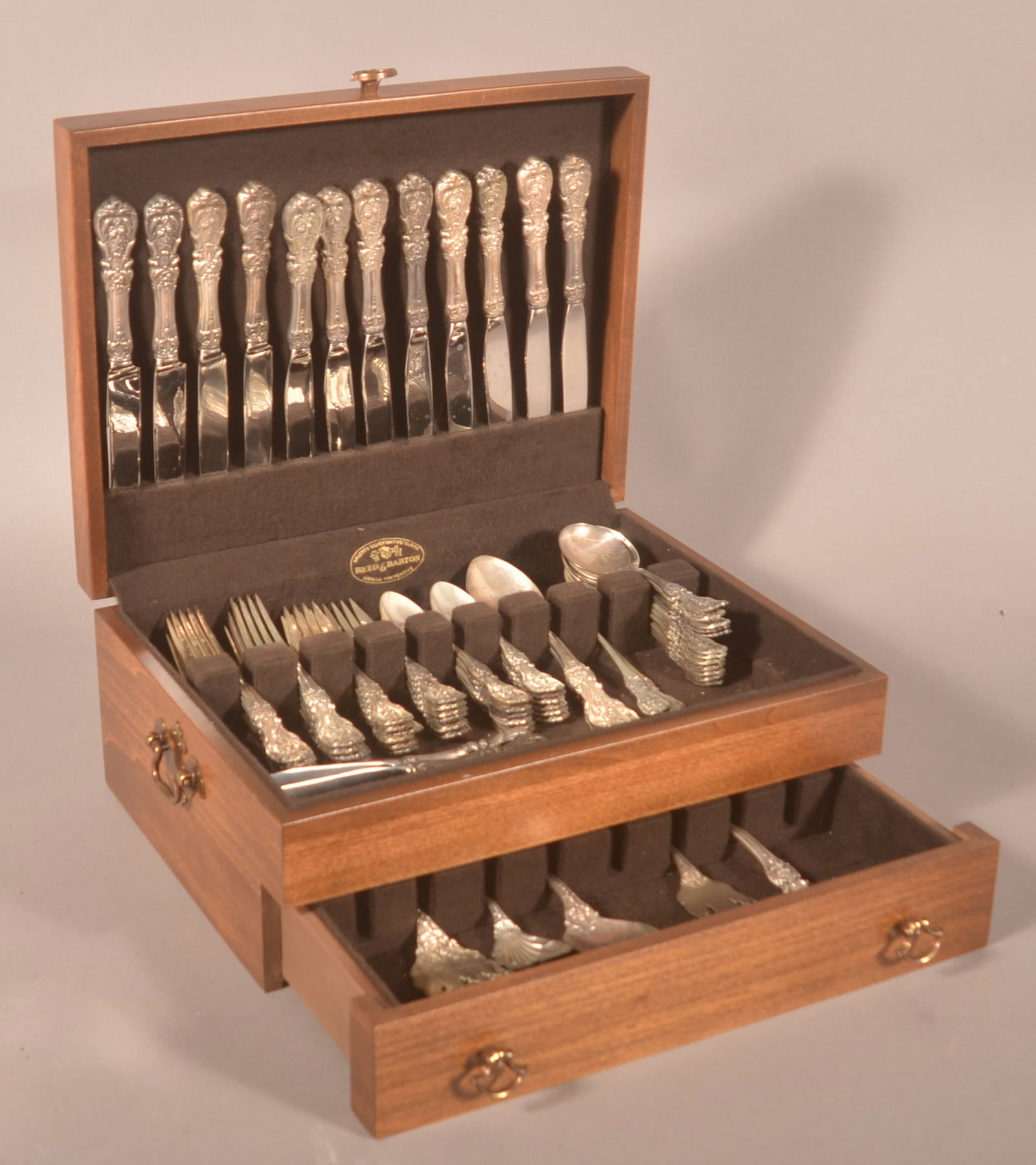 Reed & Barton "Francis I" Sterling Flatware Set. (1 of 7)