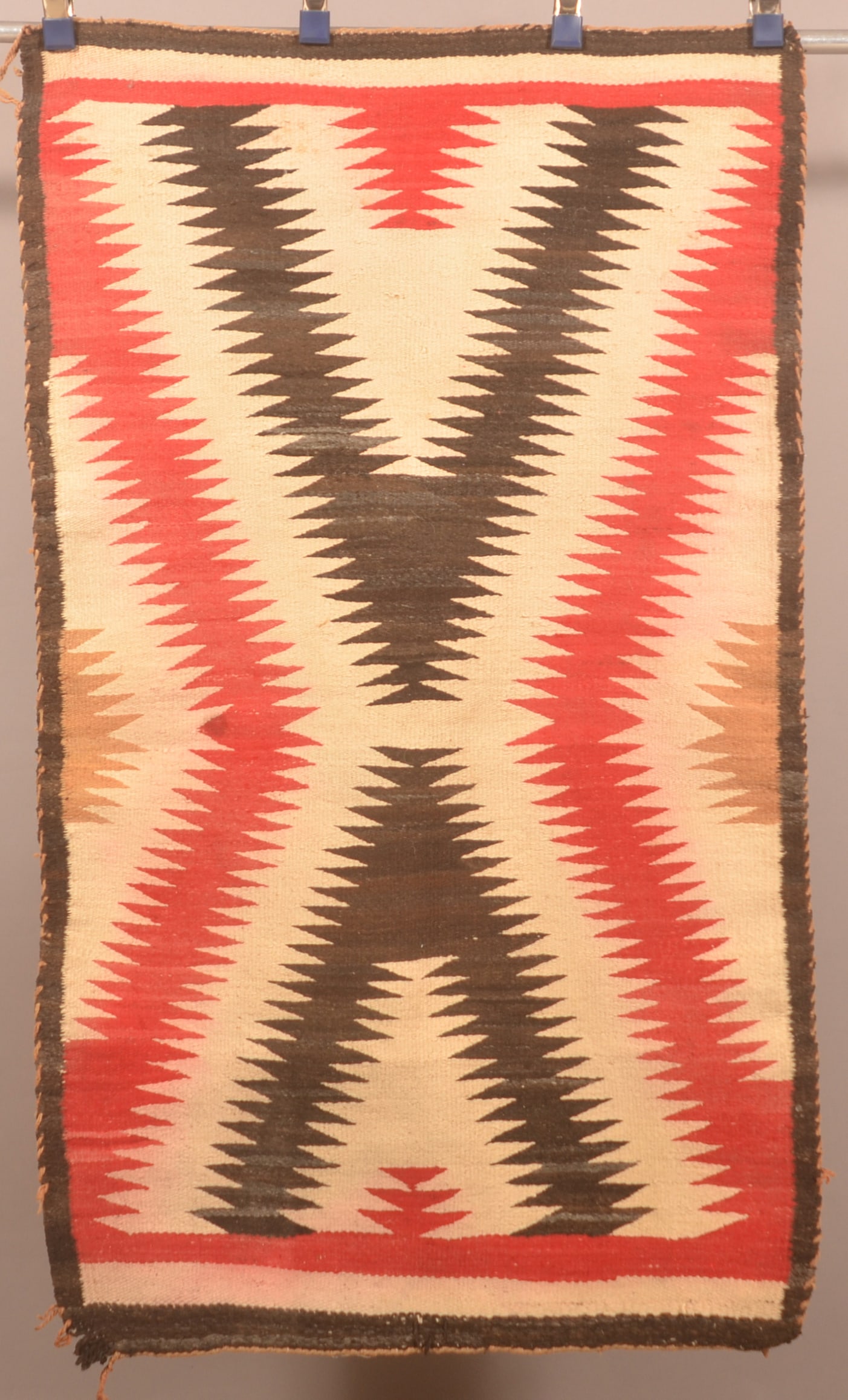 Vintage Navajo Hand-Woven Wool Rug. (1 of 2)