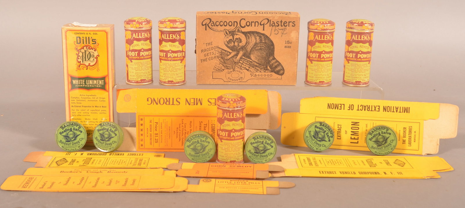 Nice Group of NOS Antique Advertising Tins & Boxes. (1 of 3)