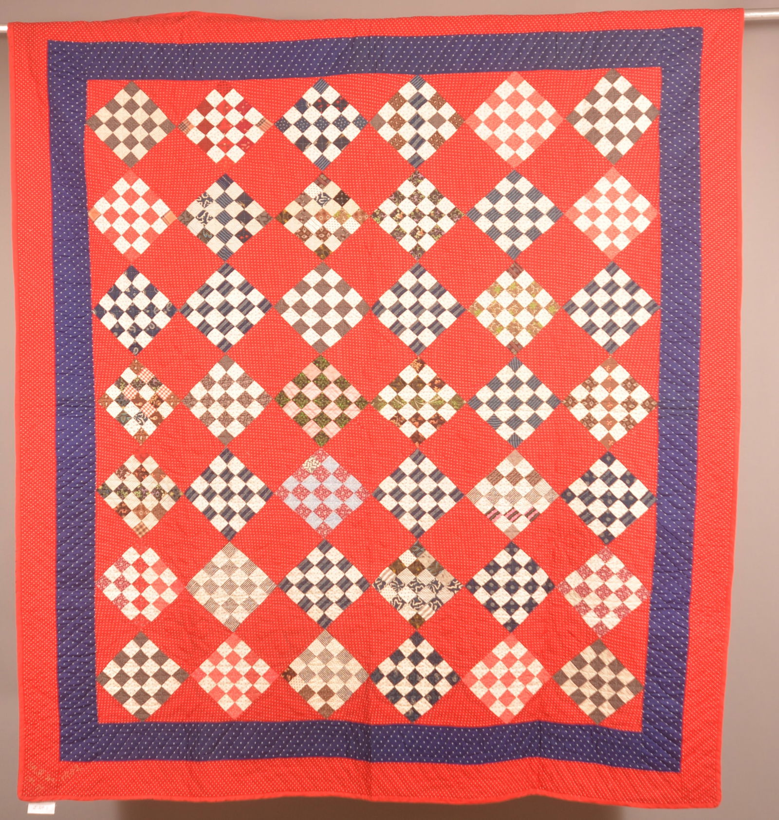 Excellent Patchwork Signed/Dated York, PA Quilt. (1 of 5)