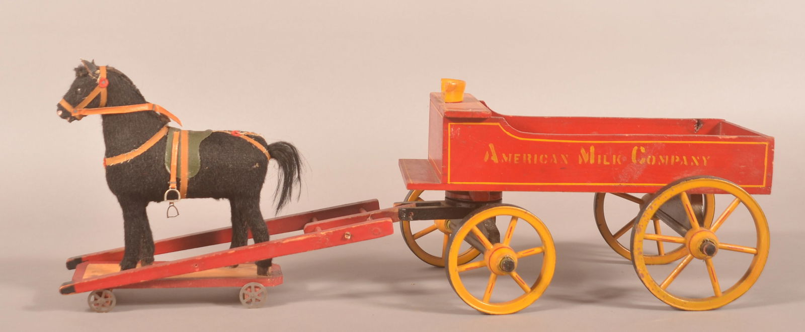 American Milk Company Horse & Wagon. (1 of 5)