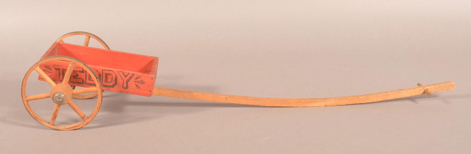 Teddy Child's Toy Pull Cart. (1 of 4)