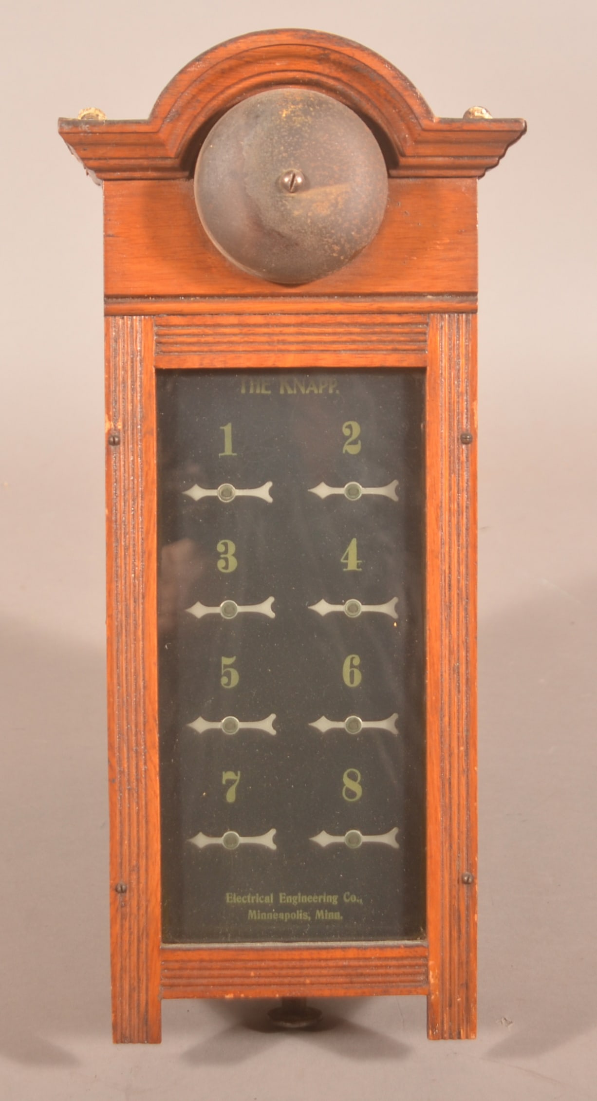 Antique "The Knapp" Electrical Alarm Clock. (1 of 5)