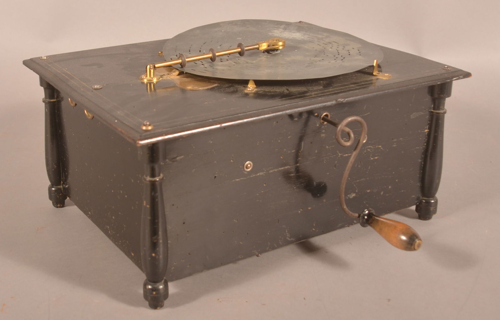 Antique Atlas Organette. (1 of 3)