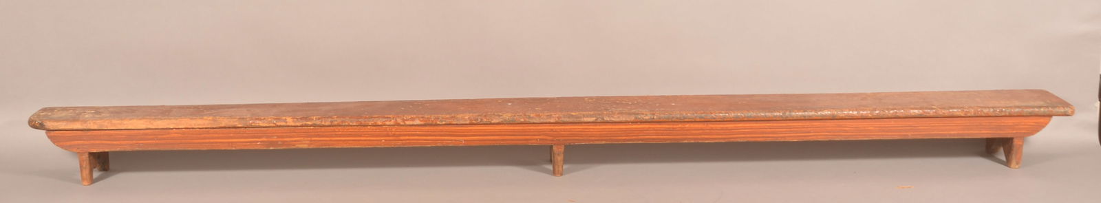 19th C. Grain-Painted PA Prayer Bench. (1 of 6)